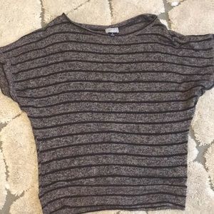 Striped sweater shirt